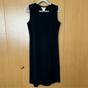 Misook Knit Sleeveless Shift Dress Sz S